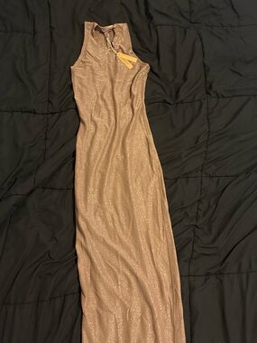 skims gold dress | Dresses | Skims Soft Lounge Ribbed Long Slip 250903